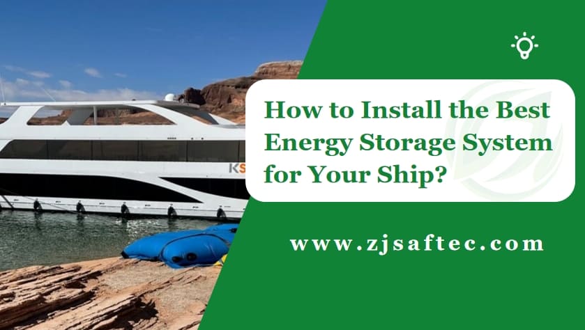 How to Install the Best Energy Storage System for Your Ship?