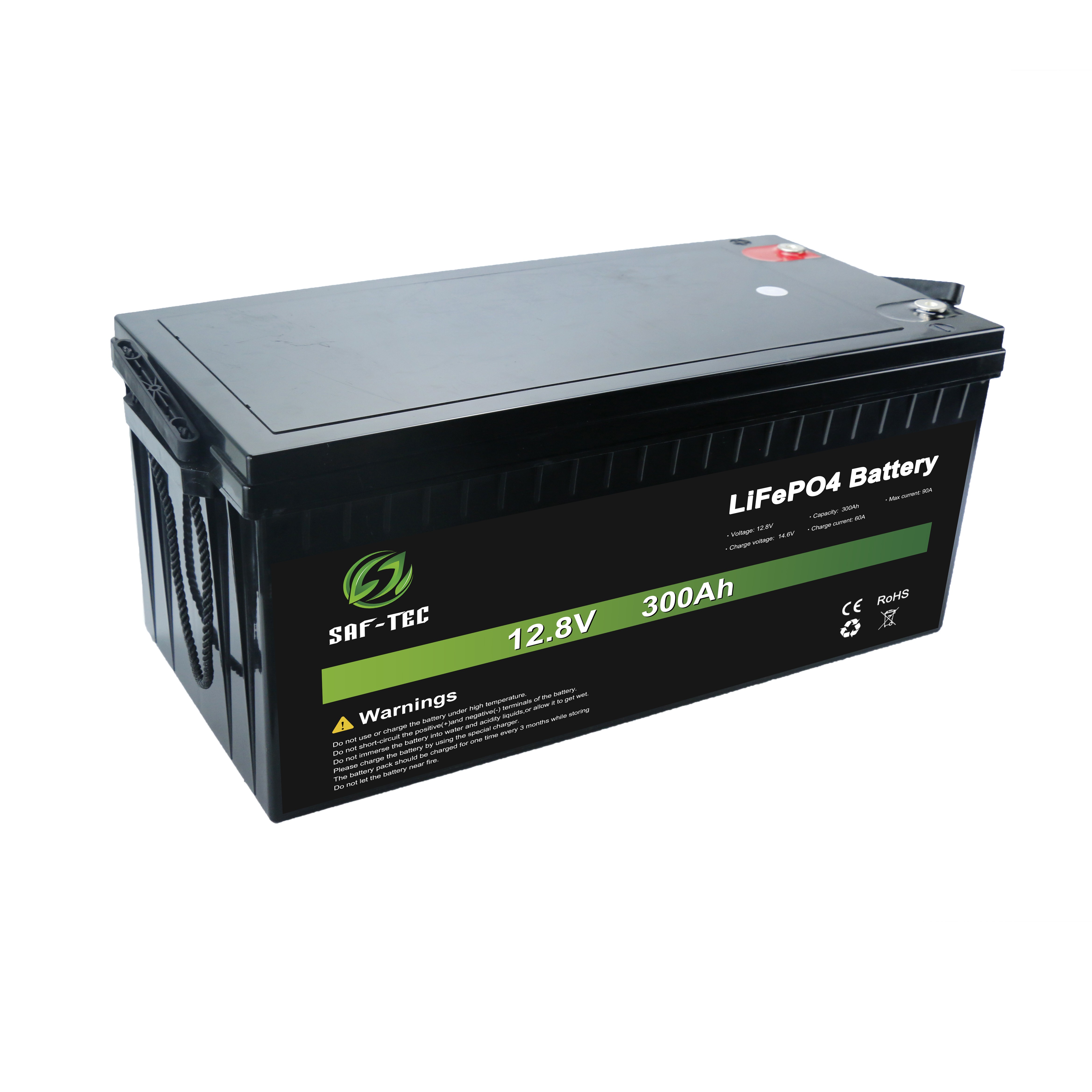 12V300AH Solar Storage Battery for Commercial Solar Installations – Large-Capacity Energy Backup